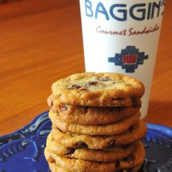 Baggin's Gourmet Sandwiches - Cookies with every sandwich