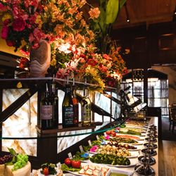 Galpao Gaucho Brazilian Steakhouse - Hearts of palm, artichoke, sweet beets, asparagus, caprese salad, imported cheeses, and cured meats are only some of the almost 40 items.