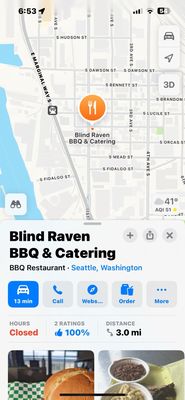 Blind Raven BBQ & Catering by null