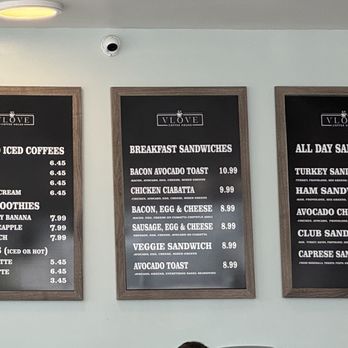 Vlove coffee - Menu - Coffee & Tea Near Me - Virginia Beach, Virginia