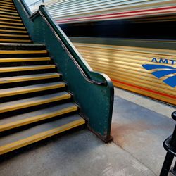Amtrak - Boldness has genius, power, and magic in it. Begin it now.        -- Johann Wolfgang von Goethe