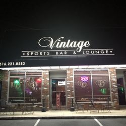 Vintage Sports Bar & Lounge - Front awning.