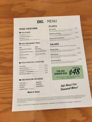 Menu photo 1 Dig Inn Bridgewater, NJ