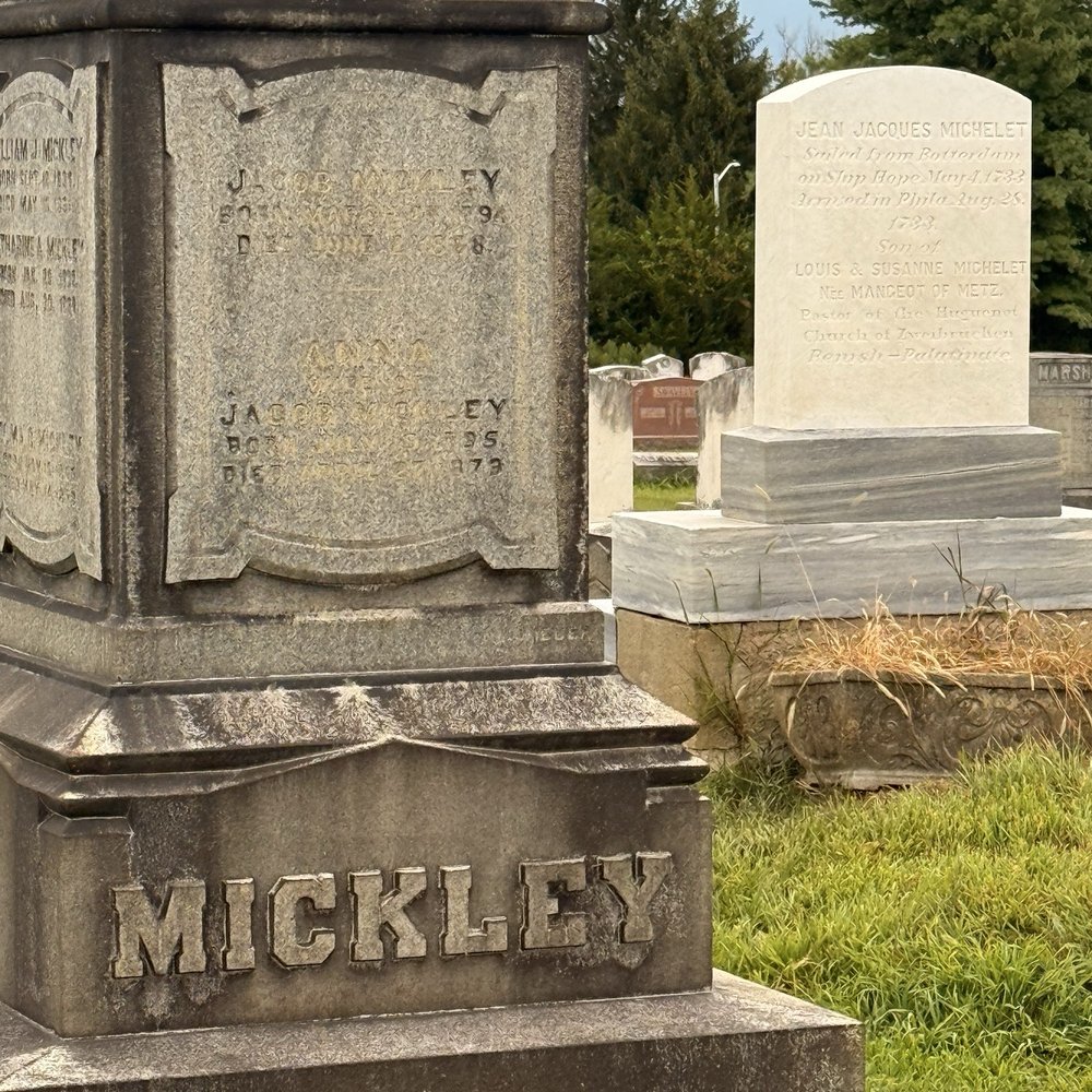 Saint John's Union Cemetery - Mickley plot - Cremation Services Near Me - Whitehall Township, Pennsylvania