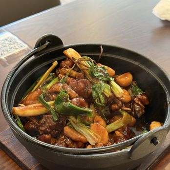M Dumpling - Three Cup Chicken (clay pot chicken) - Chinese Near Me - Fremont, California