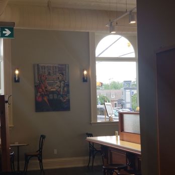 The Vault Coffee & Espresso Bar - a view of the dining room - Coffee & Tea Near Me - Fergus, Ontario The Vault Coffee & Espresso Bar - a view of the dining room - Coffee & Tea Near Me - Fergus, Ontario