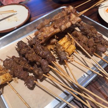 Midnight Skewer - Skewers: lamb, beef, pork belly, enoki mushroom - Chinese Near Me - San Diego, California Midnight Skewer - Skewers: lamb, beef, pork belly, enoki mushroom - Chinese Near Me - San Diego, California