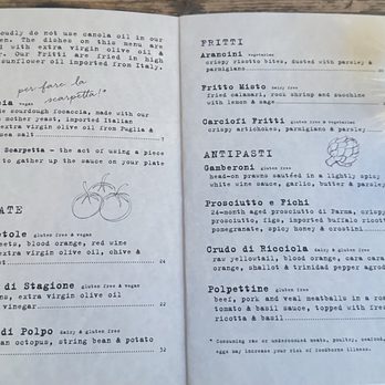 Palma - Menu - Italian Near Me - New York, New York