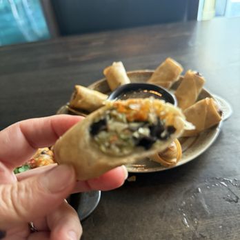 Nour Thai Kitchen - Spring rolls. Black mushrooms - Thai Near Me - Oakland Park, Florida