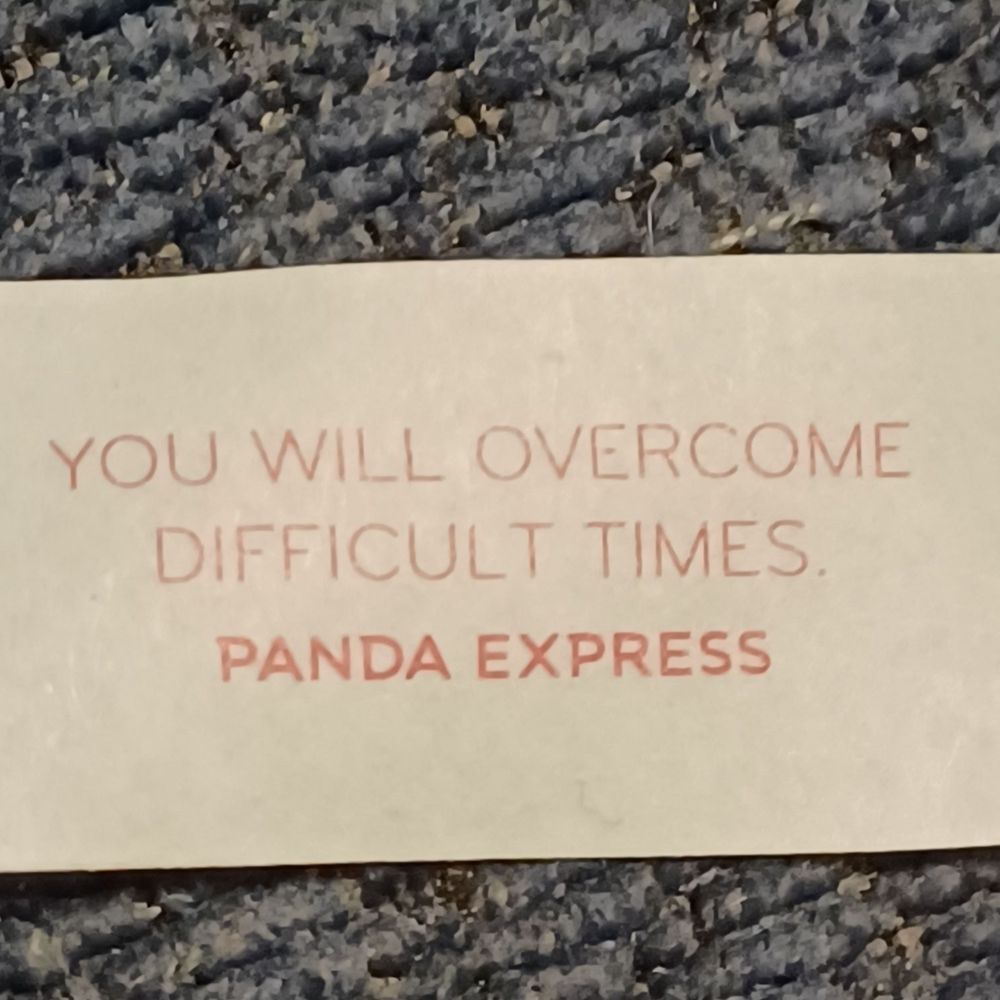 Panda Express - Fortune Cookie - Chinese Near Me - Burleson, Texas