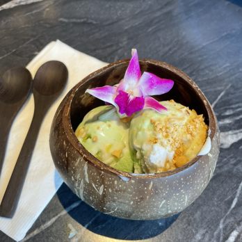Tonnam Thai Kitchen - Coconut Ice cream - highly recommended - Thai Near Me - Bohemia, New York Tonnam Thai Kitchen - Coconut Ice cream - highly recommended - Thai Near Me - Bohemia, New York