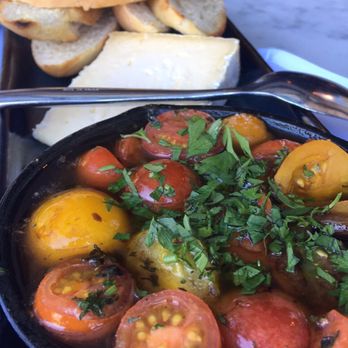 Downtown Public - Closeup of the Garlic Tomato Addiction. - New American Near Me - Murrieta, California Downtown Public - Closeup of the Garlic Tomato Addiction. - New American Near Me - Murrieta, California