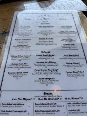 Menu photo 1 Hickory & Ash Broomfield, CO