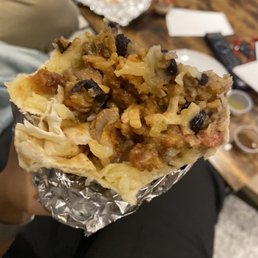 Mystic Juicy Chicken Burrito
