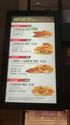 Menu photo 3 Dave's Hot Chicken Edmond, OK