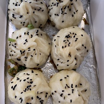 Mayflower Dumpling Express - Panfried Pork Mini Bun (6) - Dim Sum Near Me - Anaheim, California