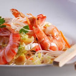 Shrimp with Noodles delivered to you.