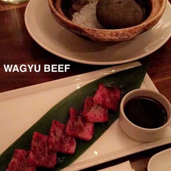 Uchi Dallas - The Wagyu Beef was THE BEST beef I have ever had. They bring it with a hot stone to sear it on, although IMO, having it raw is the way to go - Japanese Near Me - Dallas, Texas Uchi Dallas - The Wagyu Beef was THE BEST beef I have ever had. They bring it with a hot stone to sear it on, although IMO, having it raw is the way to go - Japanese Near Me - Dallas, Texas