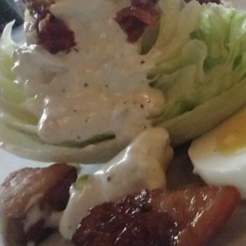 Grace & Grit - ICIEST SALAD EVER. The blue cheese EXCELLENT. Lardons OMG. THE BEST WEDGE EVER! - Southern Near Me - Mount Pleasant, South Carolina Grace & Grit - ICIEST SALAD EVER. The blue cheese EXCELLENT. Lardons OMG. THE BEST WEDGE EVER! - Southern Near Me - Mount Pleasant, South Carolina