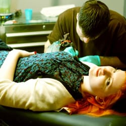 Redemption Tattoo - Ben McClellan giving me my epic tattoo!