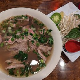 Pho #6. Excellent. The brisket here is particularly tender. Next time I'm going all brisket! Pho #6. Excellent. The brisket here is particularly tender. Next time I'm going all brisket!