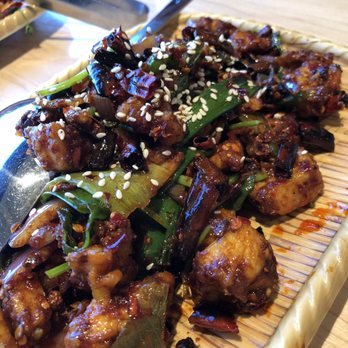 Mama Chang - Red pepper fried chicken w/ sesame - Chinese Near Me - Fairfax, Virginia Mama Chang - Red pepper fried chicken w/ sesame - Chinese Near Me - Fairfax, Virginia