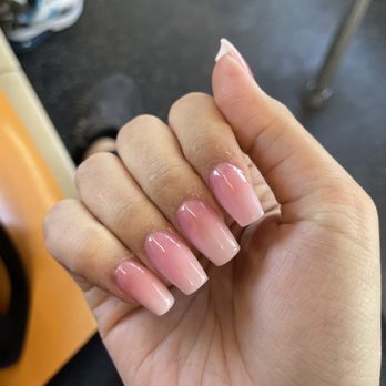 Saigon Nail - Pink ombré - Nail Salons Near Me - Bronx, New York Saigon Nail - Pink ombré - Nail Salons Near Me - Bronx, New York