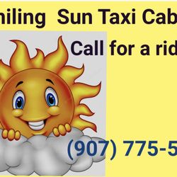 Smiling Sun Taxi Cab