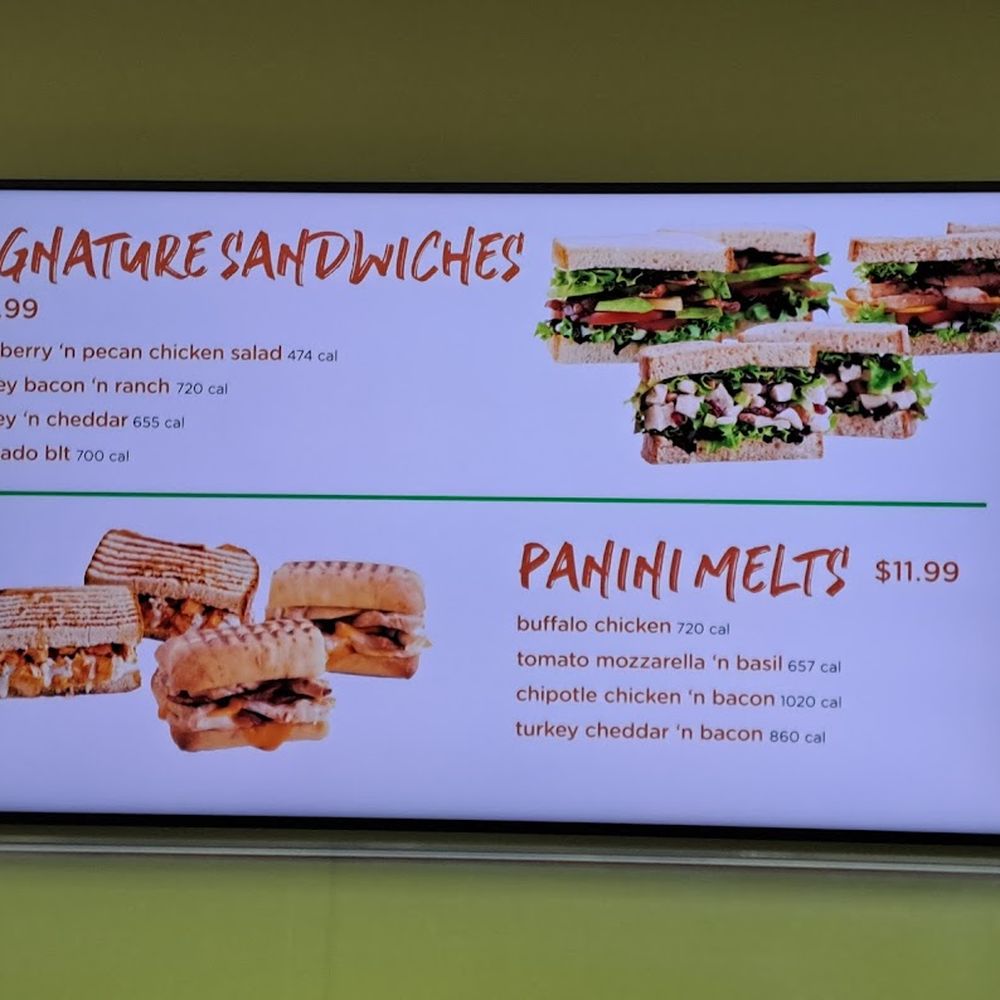 Saladworks - Sandwiches and Panini Melts menu - Salad Near Me - Lincoln, California