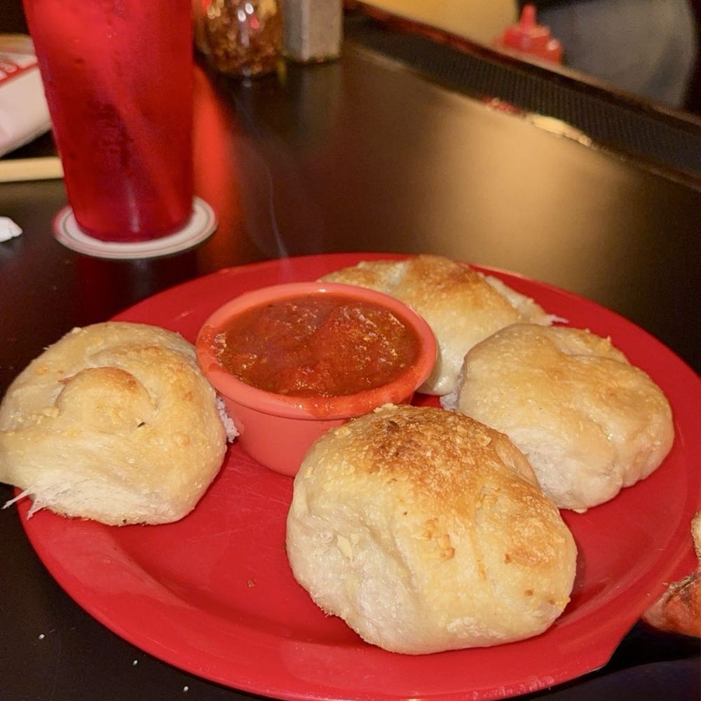 Home Slice Pizza - Garlic Knots (4) & Marinara - Pizza Near Me - Austin, Texas Home Slice Pizza - Garlic Knots (4) & Marinara - Pizza Near Me - Austin, Texas