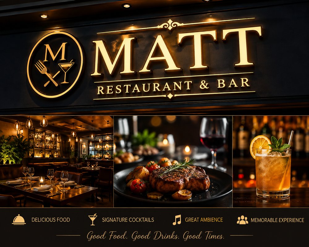 Matt Restaurants & Bar Logo