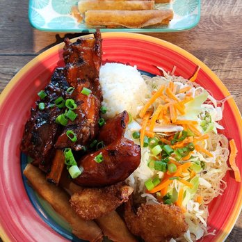 CheBogz - Pork Lumpia Bites and Island Combo (6/28/23) - Filipino Near Me - Seattle, Washington