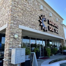 Exterior outside entrance of Sabores del Sol - Pearland, Texas Exterior outside entrance of Sabores del Sol - Pearland, Texas