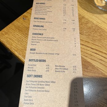 Sugo Pasta - Sugo beverage menu - Italian Near Me - Glasgow, GLG Sugo Pasta - Sugo beverage menu - Italian Near Me - Glasgow, GLG