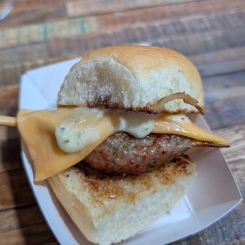 Tessier Winery - yakitorials pop-up: tsukune (chicken meatball) slider - Wine Tasting Room Near Me - Berkeley, California Tessier Winery - yakitorials pop-up: tsukune (chicken meatball) slider - Wine Tasting Room Near Me - Berkeley, California