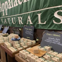 Appalachian Natural Soaps - Some of the many soaps available
