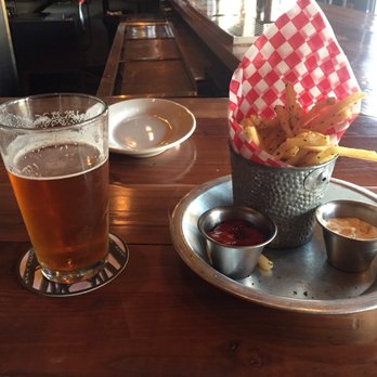 The Eagle Louisville - Rhinegeist Truth, house fries - Southern Near Me - Louisville, Kentucky
