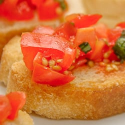 Palette Dome Cuisine - Appetizers, appetizers and more appetizers. The choices are endless, yet always seasonal and fresh.