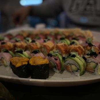 Fighting Fish - a platter of sushi rolls - Sushi Bars Near Me - Richmond, Virginia Fighting Fish - a platter of sushi rolls - Sushi Bars Near Me - Richmond, Virginia