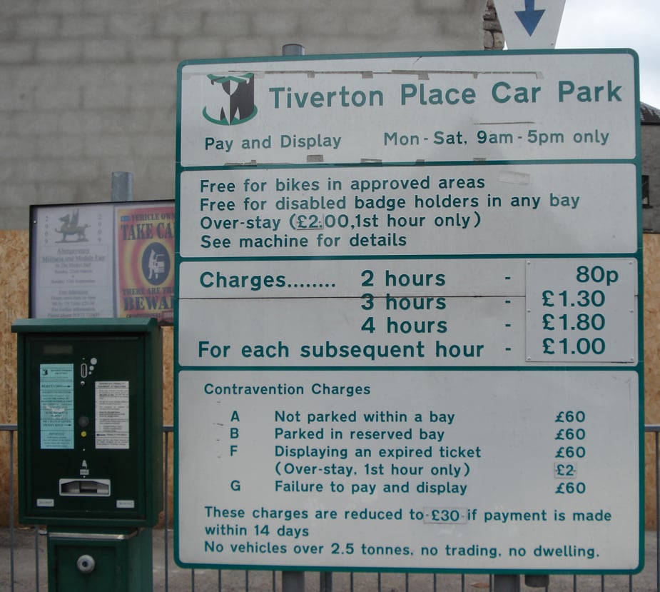 TIVERTON PLACE CAR PARK Market Street, Abergavenny, Monmouthshire