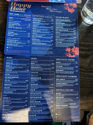 Menu photo 1 Blue Sushi Sake Grill Naperville, IL Menu photo 1 Blue Sushi Sake Grill Naperville, IL
