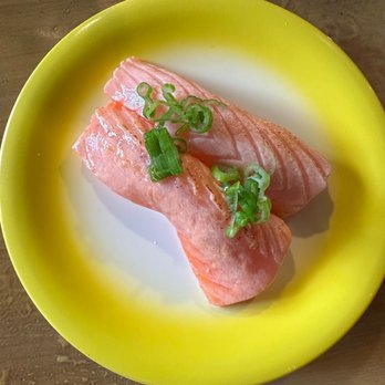 Katana - Salmon nigiri torched my favorite - Sushi Bars Near Me - Miami Beach, Florida Katana - Salmon nigiri torched my favorite - Sushi Bars Near Me - Miami Beach, Florida