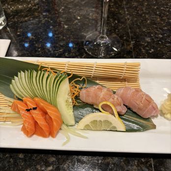 Soga Sushi - King Salmon (left) Toro (right) - Sushi Bars Near Me - North Haven, Connecticut Soga Sushi - King Salmon (left) Toro (right) - Sushi Bars Near Me - North Haven, Connecticut