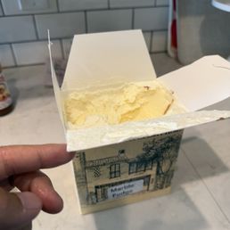 Supposed to be Marble fudge, more like vanilla. Supposed to be Marble fudge, more like vanilla.