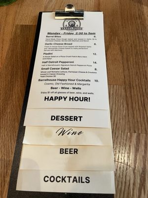 Menu photo 1 Barrelhouse Pizzeria Spokane, WA Menu photo 1 Barrelhouse Pizzeria Spokane, WA