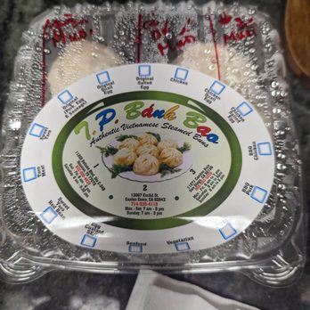 TP Banh Bao 5 - Steamy box of banh bao - Vietnamese Near Me - San Jose, California
