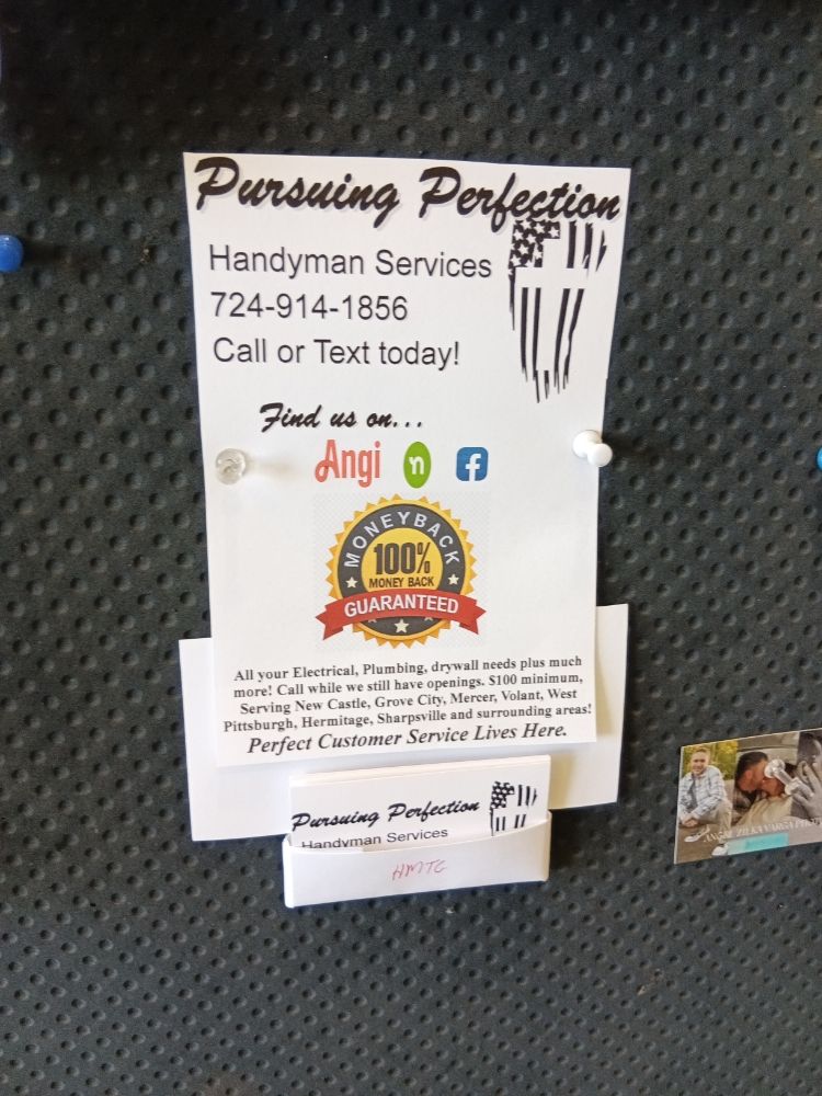 Slide of Pursuing Perfection Handyman Services