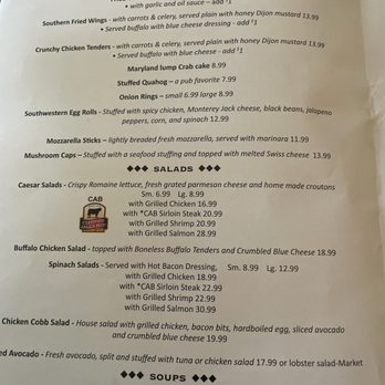 Crossroad Pub Restaurant - Appetizers  Salad and Soup menu - American Near Me - Warren, Rhode Island