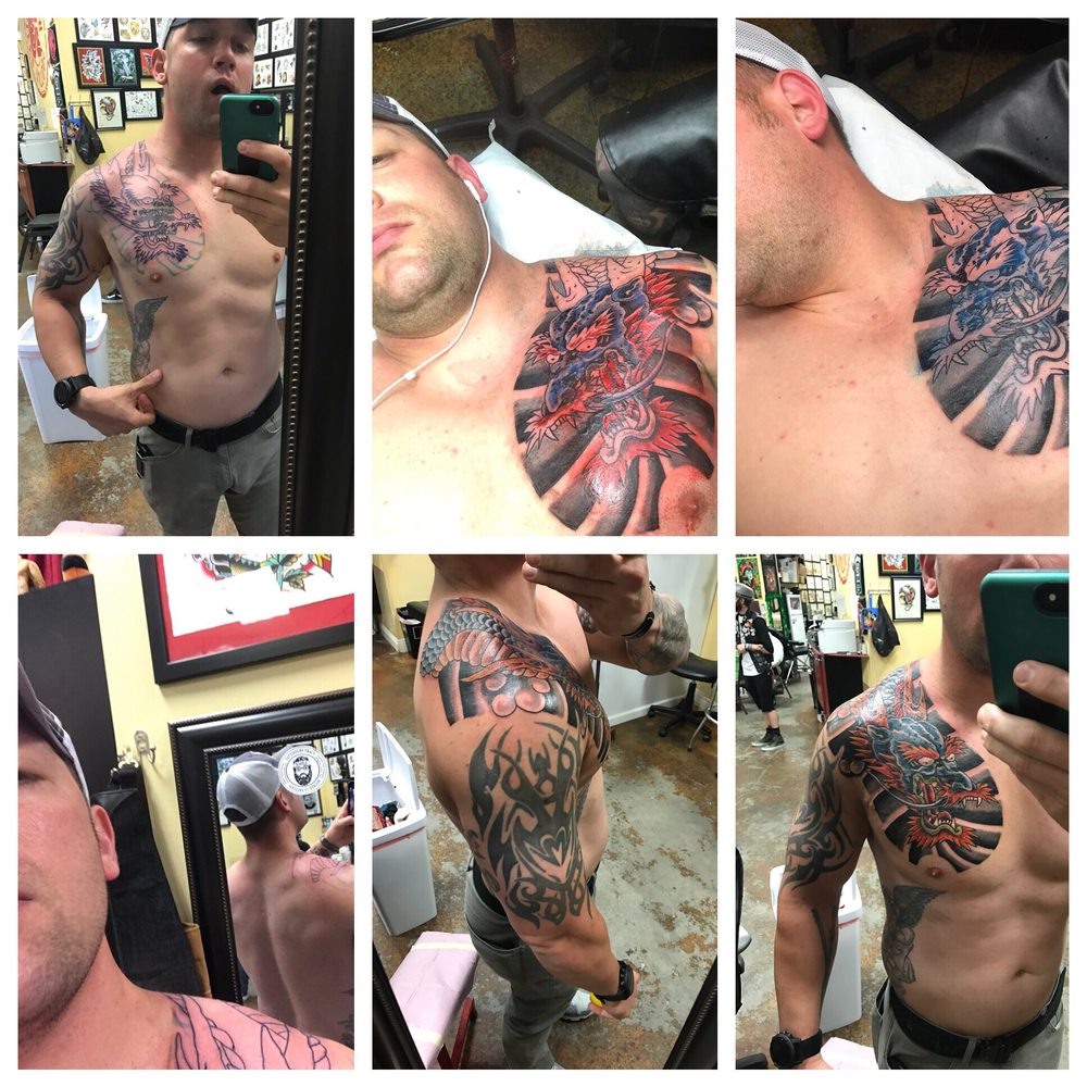 Dragon piece done by Tracey Dragon piece done by Tracey