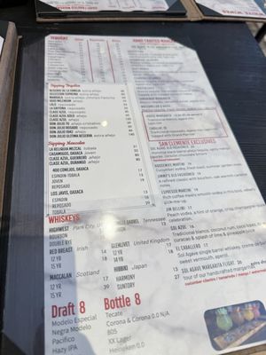 Menu photo 6 Sol Agave San Clemente, CA